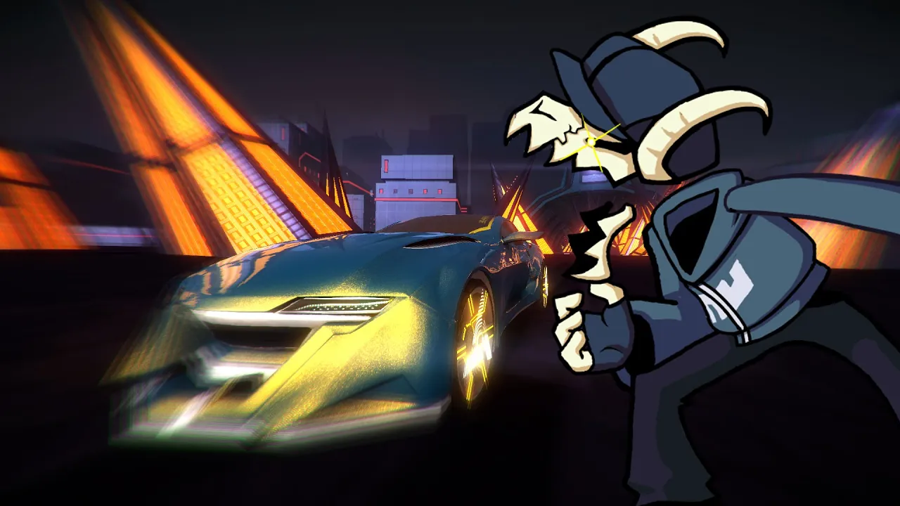 FNF Genocide But Tabi Is Racing - Friday Night Funkin' Tabi Ex-Boyfriend Mod