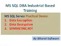 07 Example of Data with Encryption MASTER KEY SYMMETRIC KEY HINDI