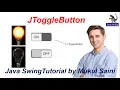 Java Swing Tutorial JToggleButton in Java