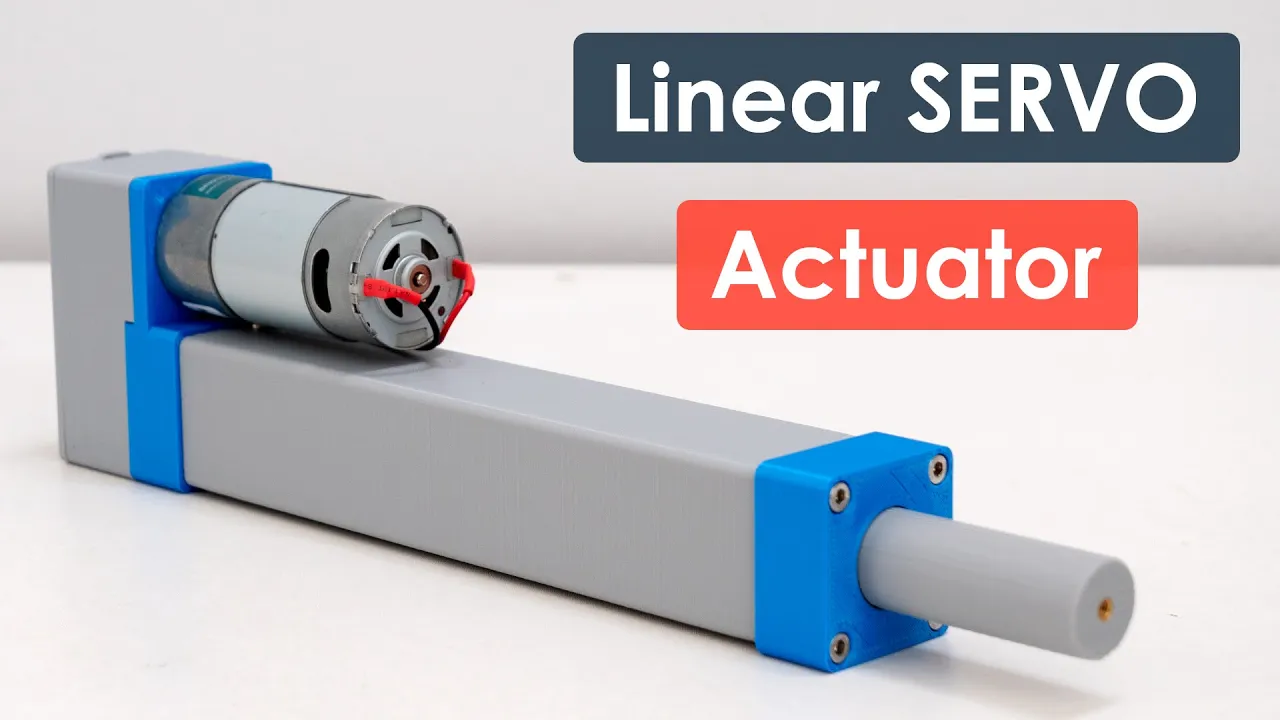 Build a DIY Linear Servo Actuator with Position Feedback: A Step-by-Step Guide