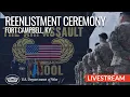 SecWar hosts a Reenlistment Ceremony at the Sabalauski Air Assault School - 2026