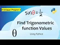Exploring Trigonometric Functions A Python Project