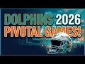 Dolphins Schedule 2026 Critical Games to Watch