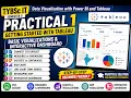 TYBSc IT Data Visualization with Power BI Tableau Practical 1 Tableau Basics Dashboard