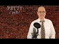 What does PETTY mean? / English Word of the Week / learn new English words / Misterduncan