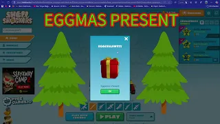 FREE EGGMAS PRESENT in Shell Shockers New Yolker Issue 111