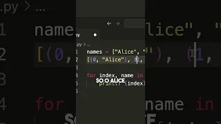 Tutorial Python Enumerate Function