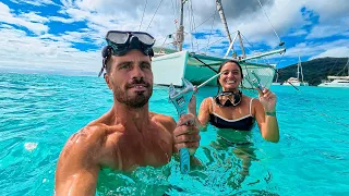 She Dove Deep to Fix the Broken Mooring Buoy