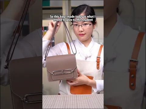 High-end handcrafted leather bag, differnt color options, do you love it?🥰