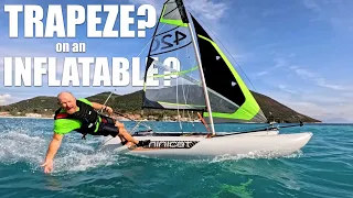 Trapezing on the MiniCat:  First Impressions