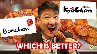 Bonchon Chicken vs KyoChon Chicken Best Korean Fried Chicken