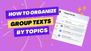 Organizing Group Text Messages Into Topics and Sub Groups Using Group Me FREE App Teach Mom How
