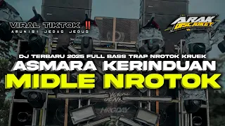 dj cek sound terbaru 2025 asmara kerinduan trap party midle nrotok kruek