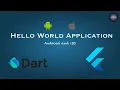 Flutter Tutorials 6 - Hello World App