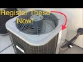 Registering your Heat Pump Units for Full warranty