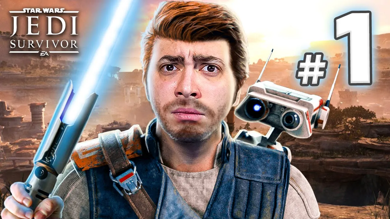alanzoka jogando Star Wars Jedi: Survivor - Parte #1