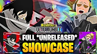 STRIKE AIZAWA TECHNICAL PRESENT MIC UNRELEASED QUIRKSET SHOWCASES MY HERO ULTRA RUMBLE
