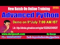 Advanced Python Online Training in DURGASOFT