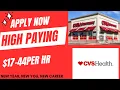 CVS hiring AGAIN New Year New You New Career Work from home 2024 UP to 44per hr Remote