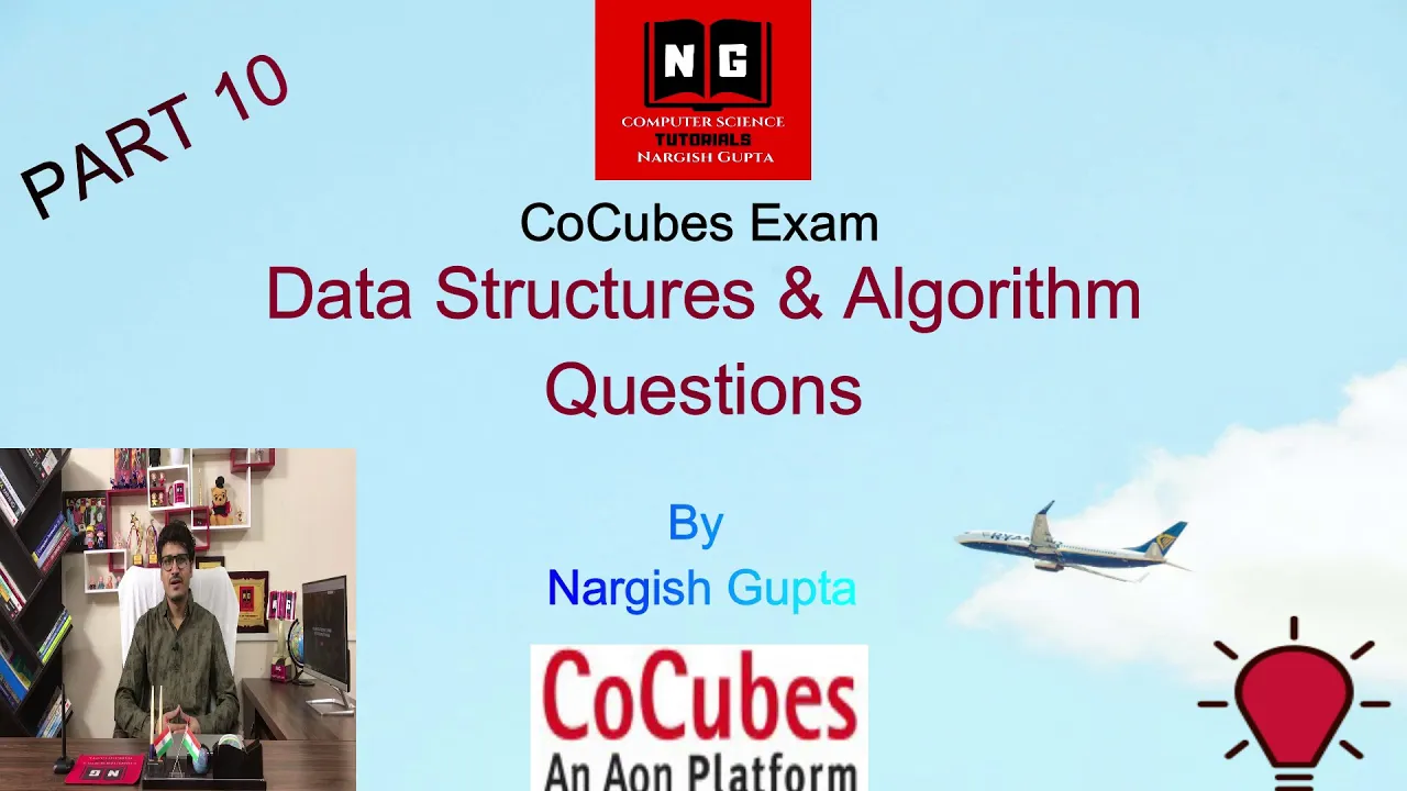 1.10 CoCubes Data Structures and Algorithm Design Questions | CoCubes Computer Fundamentals