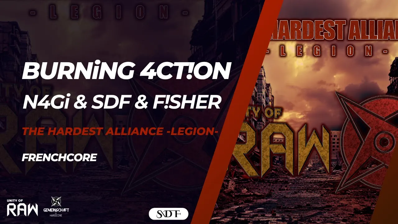 N4Gi & SDF & F!sher - BURNiNG 4CT!ON