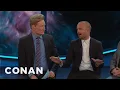 Video di Aaron Paul Is Afraid His Daughter's First Word Will Be "Bitch"  - CONAN on TBS