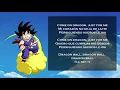 Dragon ball - Persiguiendo sueños con letra