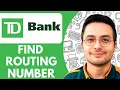What Is a Routing Number in TD Bank How to Find TD Bank Routing Number - 2026 Quick Tutorial