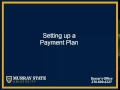 Bursar s Office - Set Up a Payment Plan