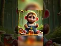 Download Lagu It’s painful for the little monkey to eat honey #cute#ai  #funny #monkey #annie