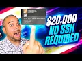 20 000 No SSN Required HOME DEPOT Business Credit Card NO PG