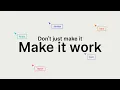 Make it Work AI generated software for work