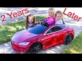 How Well Does A Used Radio Flyer Kid Tesla Model S Hold Up After 2 Years of Use