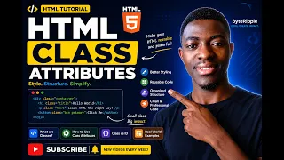 HTML Class Attribute Explained Style Multiple Elements Like a Pro Beginner Tutorial