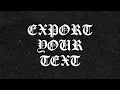 Easily export your text from Indesign to Photoshop