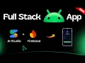 Build Full Stack Android App for FREE Google AI Studio Firebase Auth Database