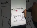 Comic tips about speech bubbles