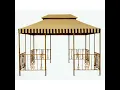 Replacement Canopy Top for DC America Parkland Heritage Victorian Gazebo - LCM576