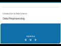 DS-Part2-Data Preprocessing 3rd