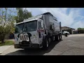 Garbage Trucks of Phoenix Arizona Peterbilt 520 N3 Amrep Collecting Trash - ft THETRASH153