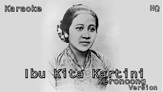 terbaru ibu kita kartini karaoke keroncong version cover