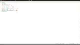 JavaScript comparison operators equals