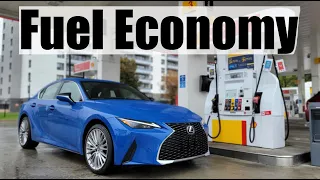 2022 Lexus IS 300 - Fuel Economy Review Fill Up Costs