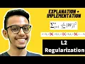 L2 Regularization neural network in Python from Scratch Explanation with Implementation