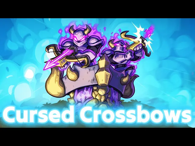 New Tower Showcase【Cursed Crossbows】 Kingdom Rush 6: Genesis 王國保衛戰6：重啟 新防禦塔展示 詛咒弩弓手