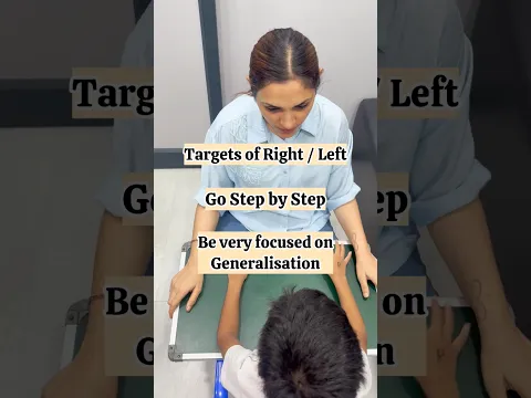 Concept of Right and Left || Basic to Advance || Generalisation of targets || Motivational Story