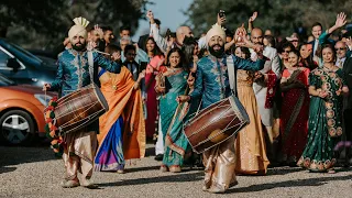 Drummers Delight Dhol Players The ULTIMATE Wedding Entrance 