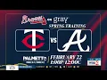 Palmetto Sports Entertainment to broadcast Atlanta Braves spring training games
