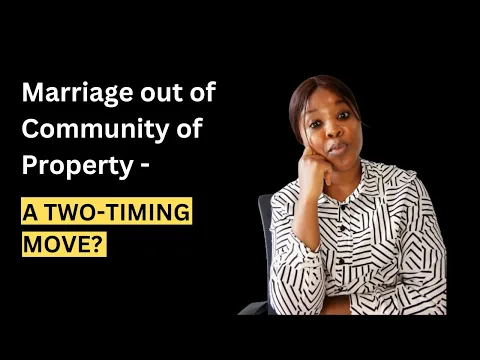 Download MP3 A Marriage out of Community of Property - a Two-timing move?