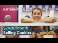How The Pie Crust Cookie Creator Brings In 1 Million A Year In NYC On The Job